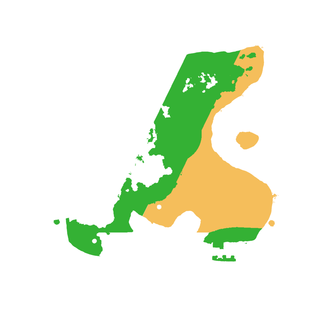 Biome Rust Map: Procedural Map, Size: 2000, Seed: 654654645