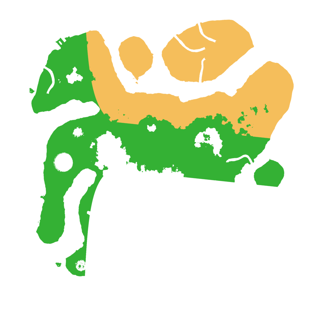 Biome Rust Map: Procedural Map, Size: 3000, Seed: 230702650