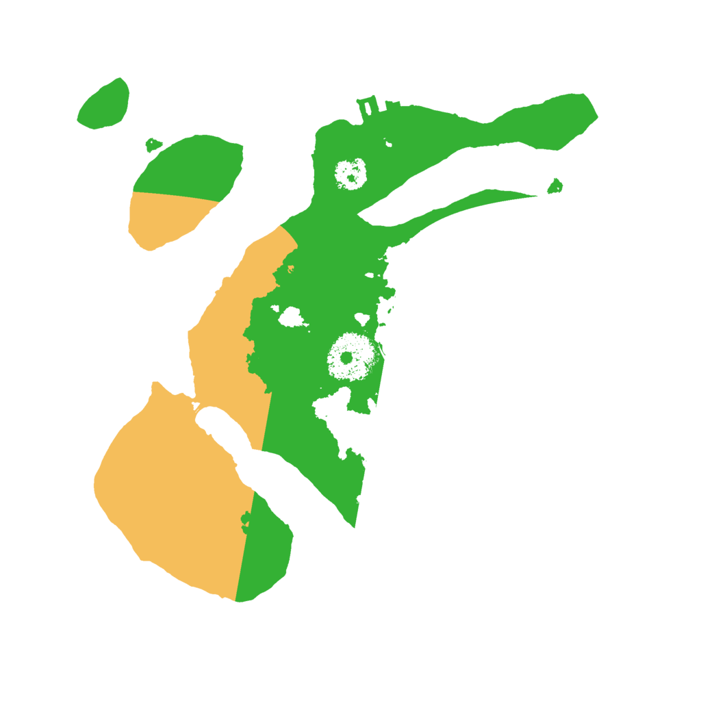 Biome Rust Map: Procedural Map, Size: 2250, Seed: 595