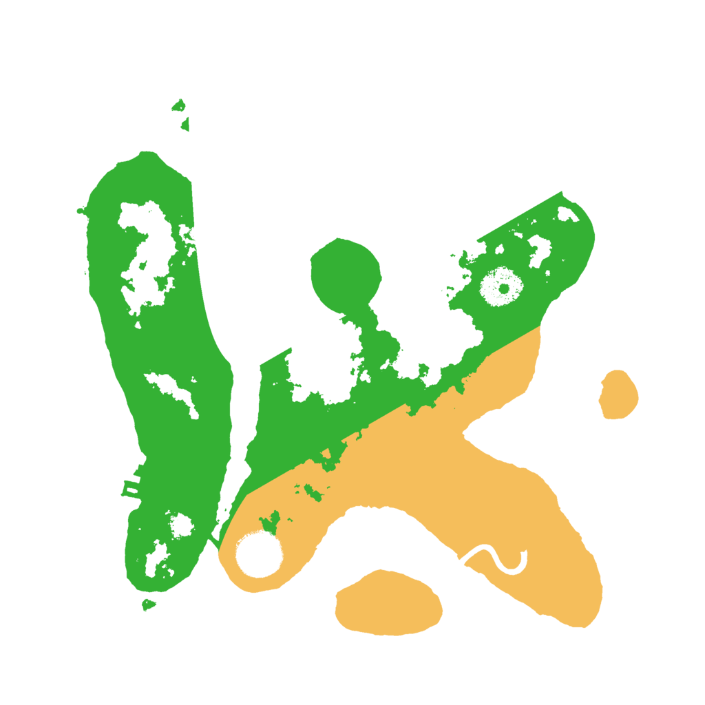 Biome Rust Map: Procedural Map, Size: 2700, Seed: 610905319