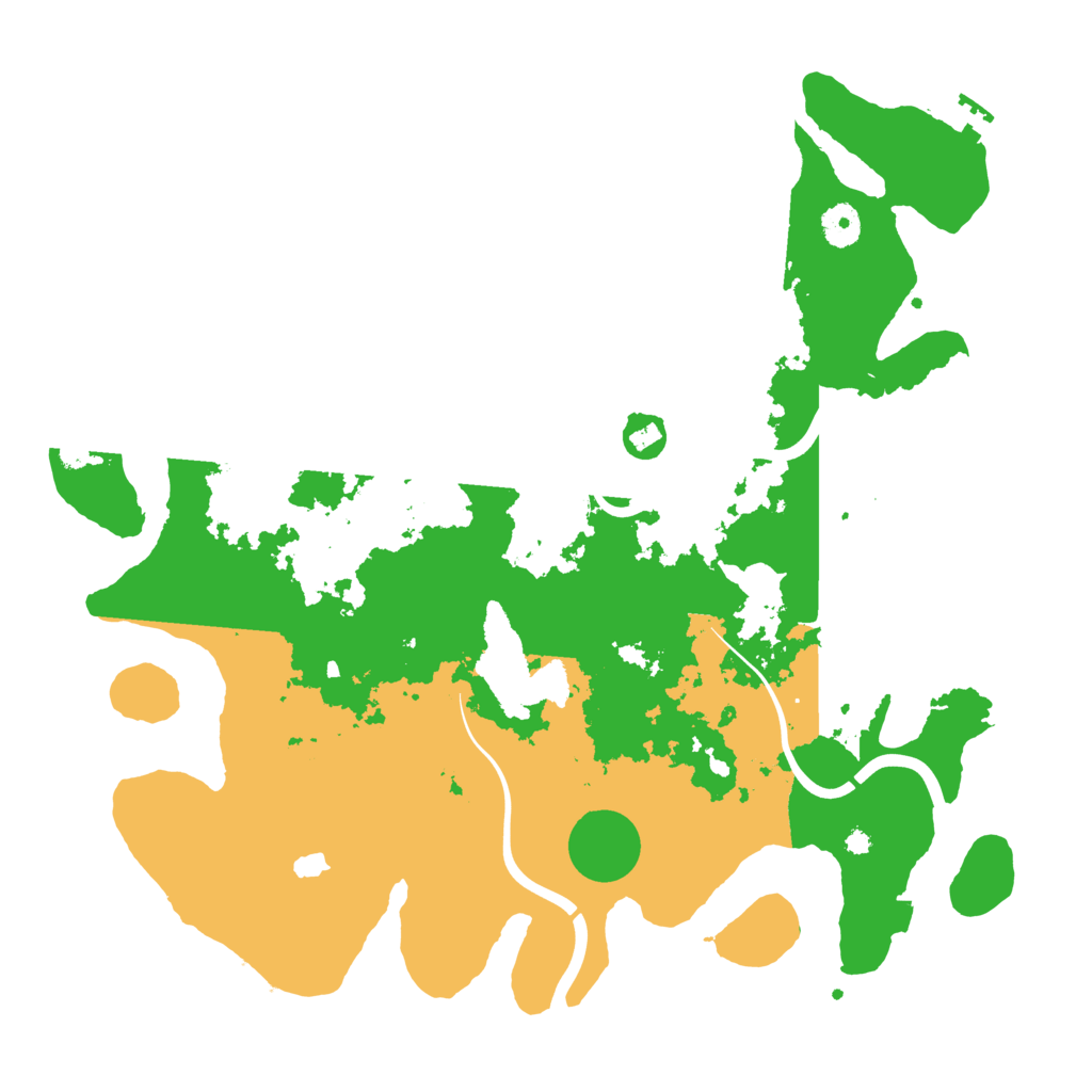 Biome Rust Map: Procedural Map, Size: 4000, Seed: 96210915