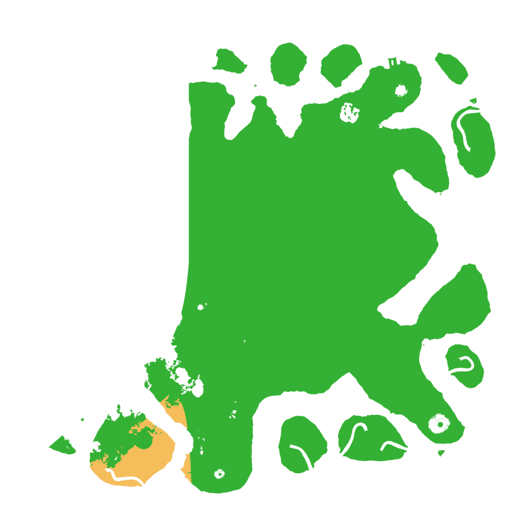 Biome Rust Map: Procedural Map, Size: 4000, Seed: 33233858