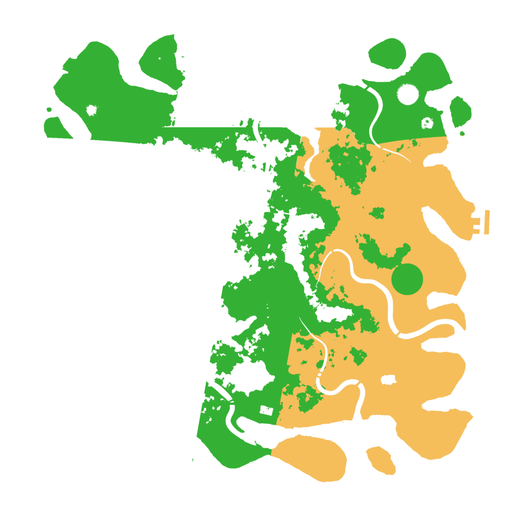 Biome Rust Map: Procedural Map, Size: 4250, Seed: 7568150