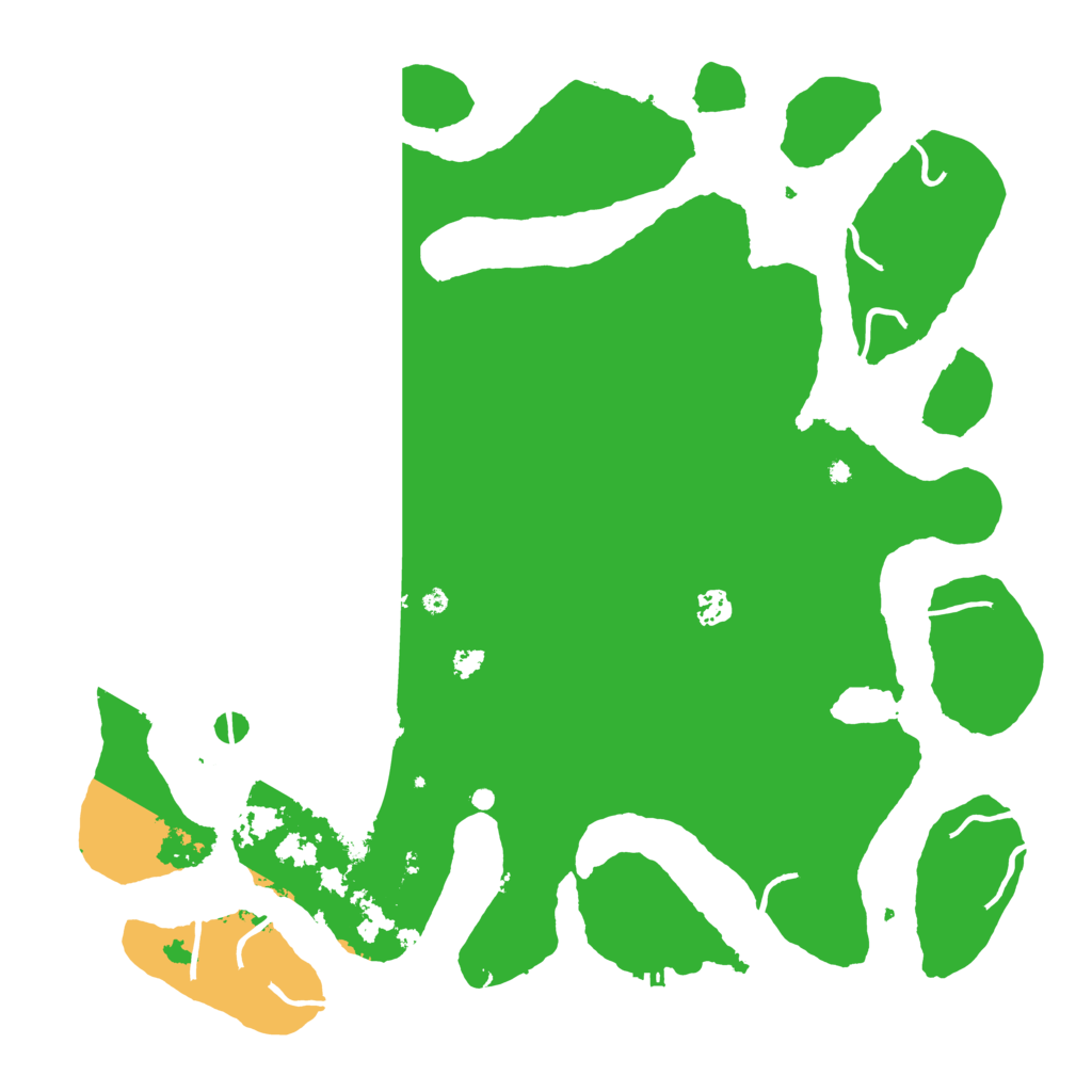 Biome Rust Map: Procedural Map, Size: 4500, Seed: 123154