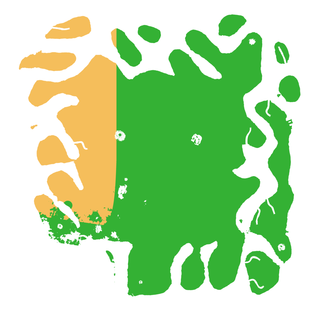 Biome Rust Map: Procedural Map, Size: 4500, Seed: 724073182