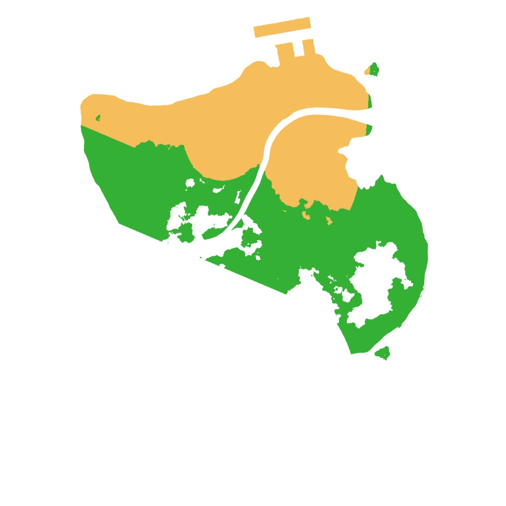 Biome Rust Map: Procedural Map, Size: 1800, Seed: 911