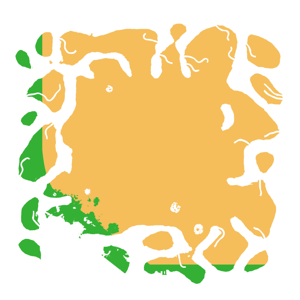 Biome Rust Map: Procedural Map, Size: 4500, Seed: 18125