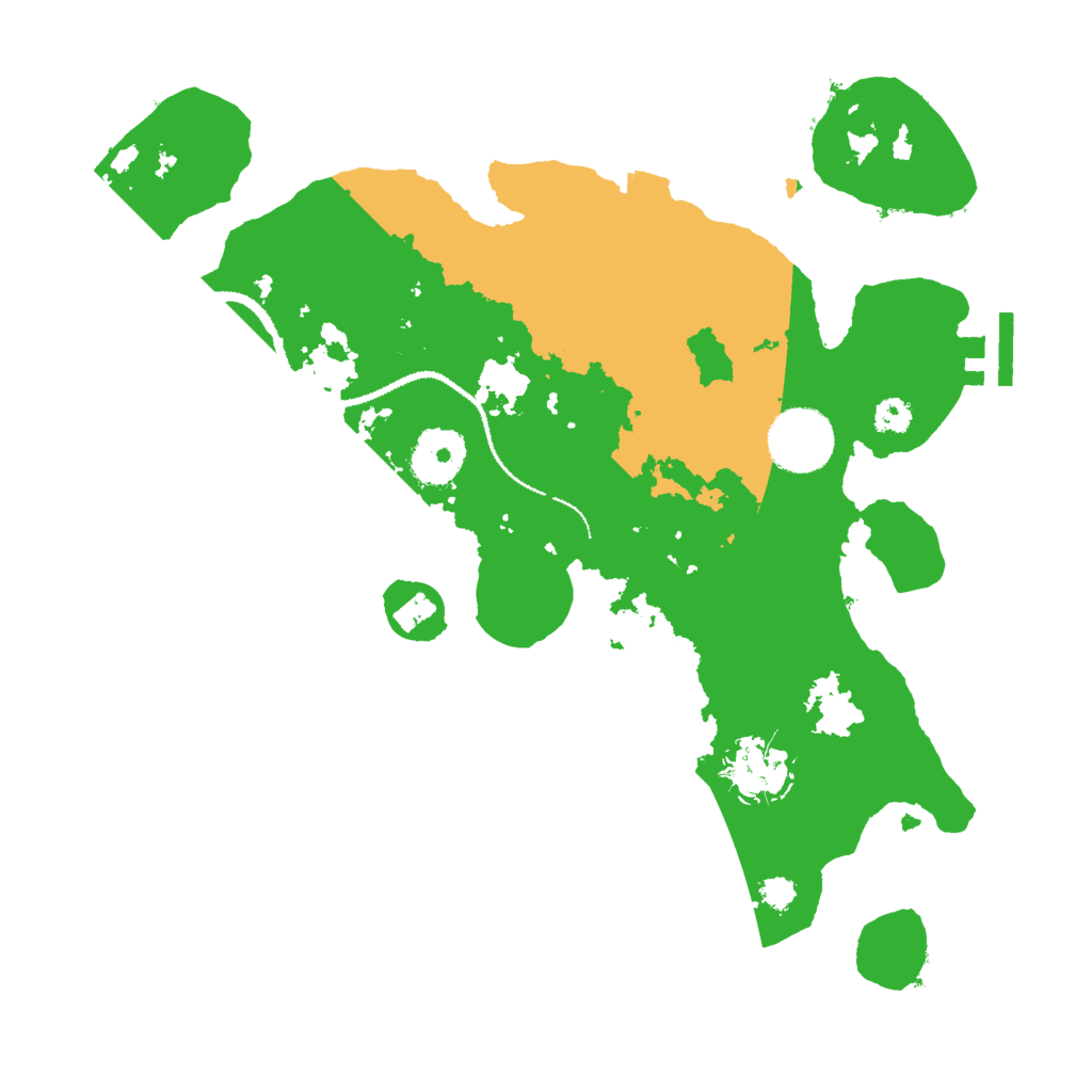 Biome Rust Map: Procedural Map, Size: 3000, Seed: 184330