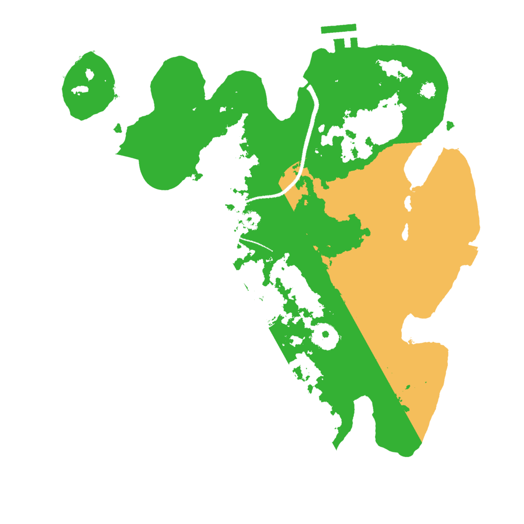 Biome Rust Map: Procedural Map, Size: 3000, Seed: 949189