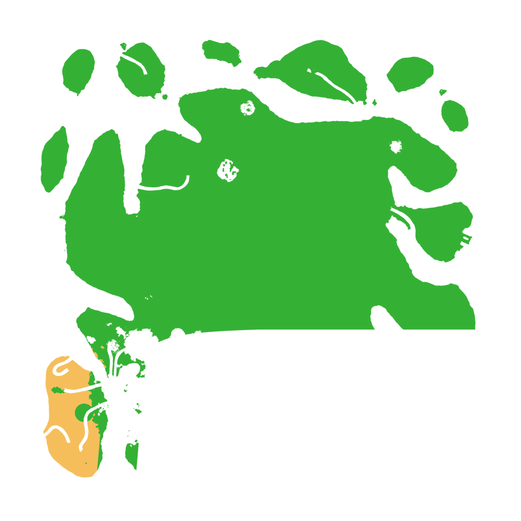 Biome Rust Map: Procedural Map, Size: 3750, Seed: 283624257