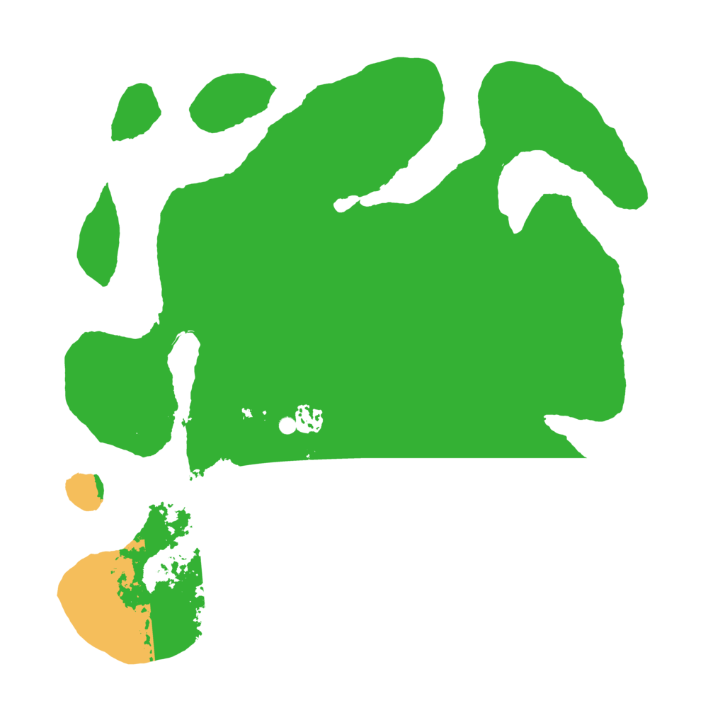 Biome Rust Map: Barren, Size: 3700, Seed: 1104314755