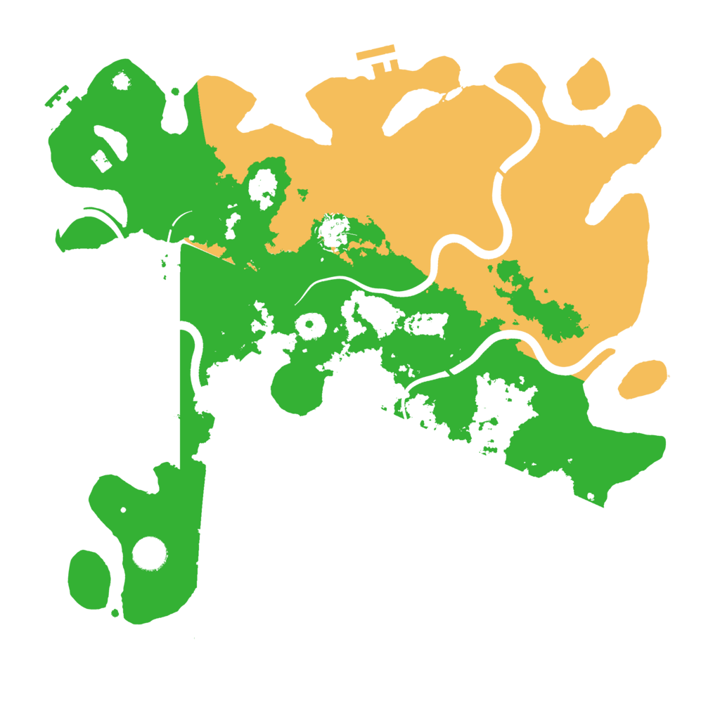 Biome Rust Map: Procedural Map, Size: 3750, Seed: 168476689