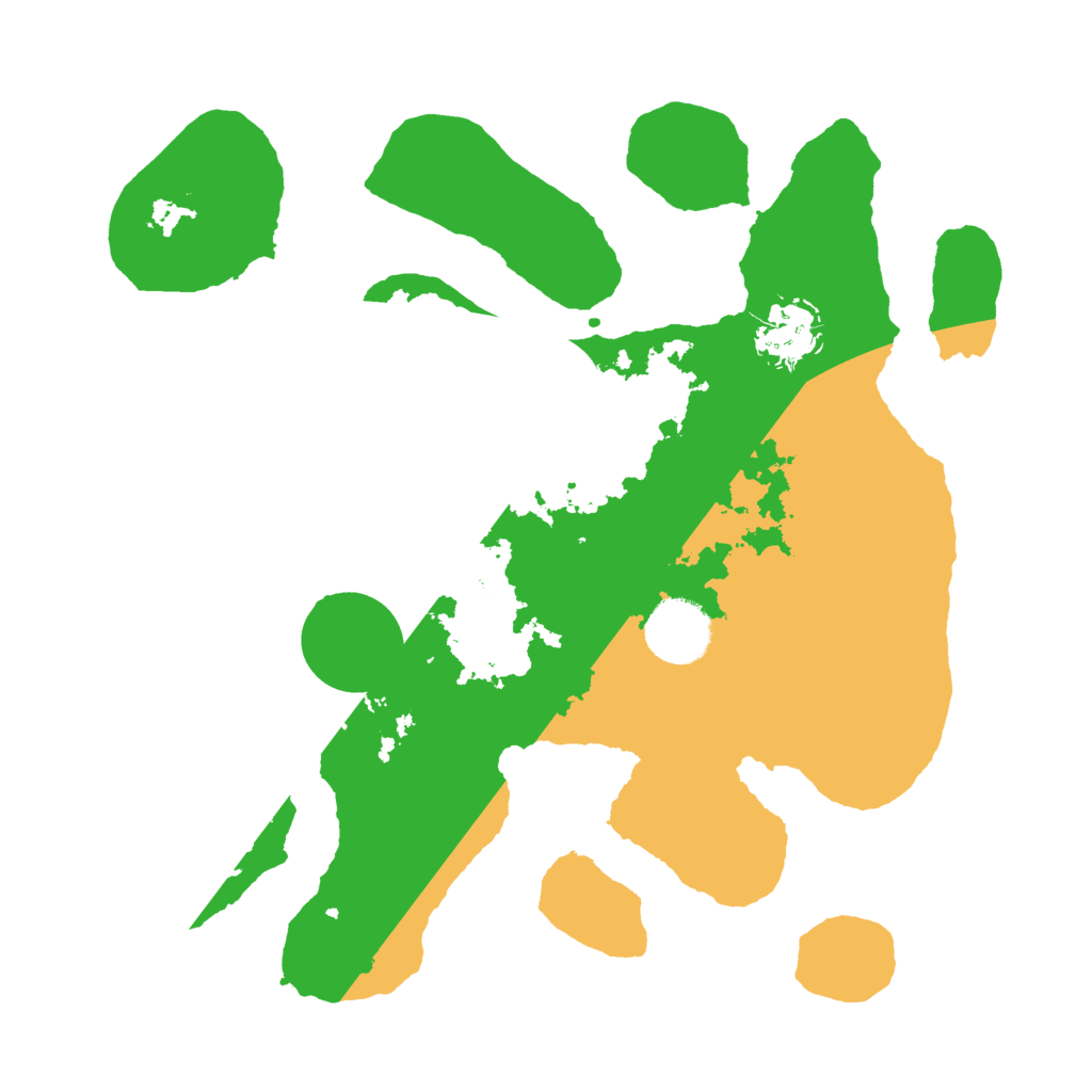 Biome Rust Map: Barren, Size: 3000, Seed: 1609309422