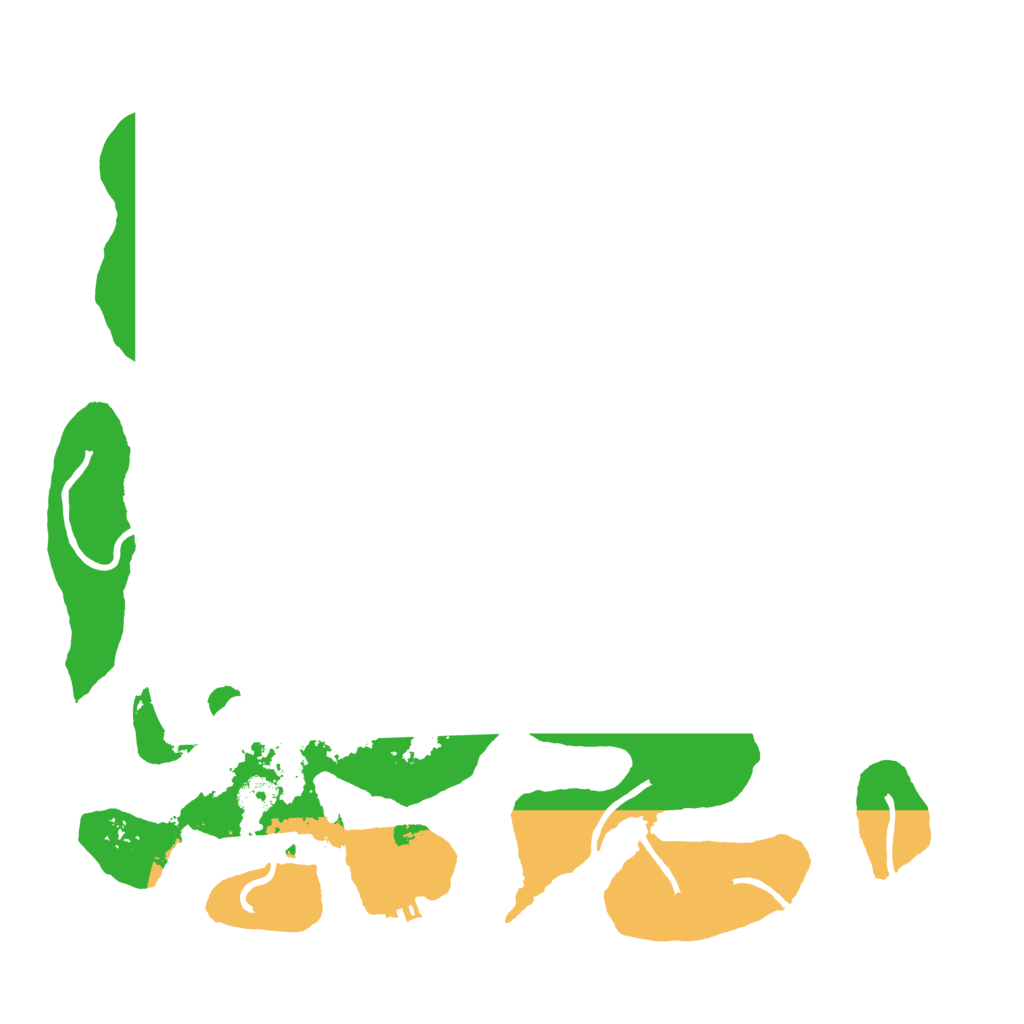 Biome Rust Map: Procedural Map, Size: 3999, Seed: 13776