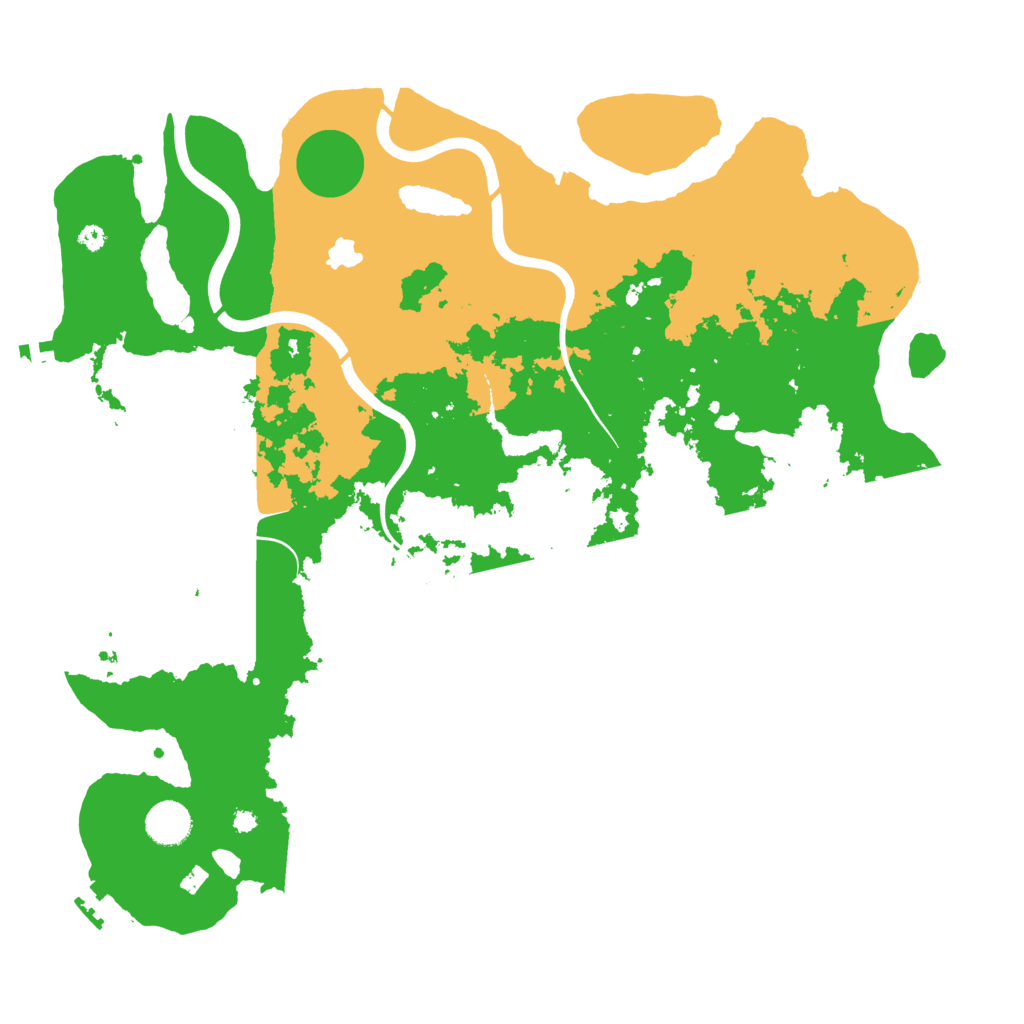 Biome Rust Map: Procedural Map, Size: 4000, Seed: 2930