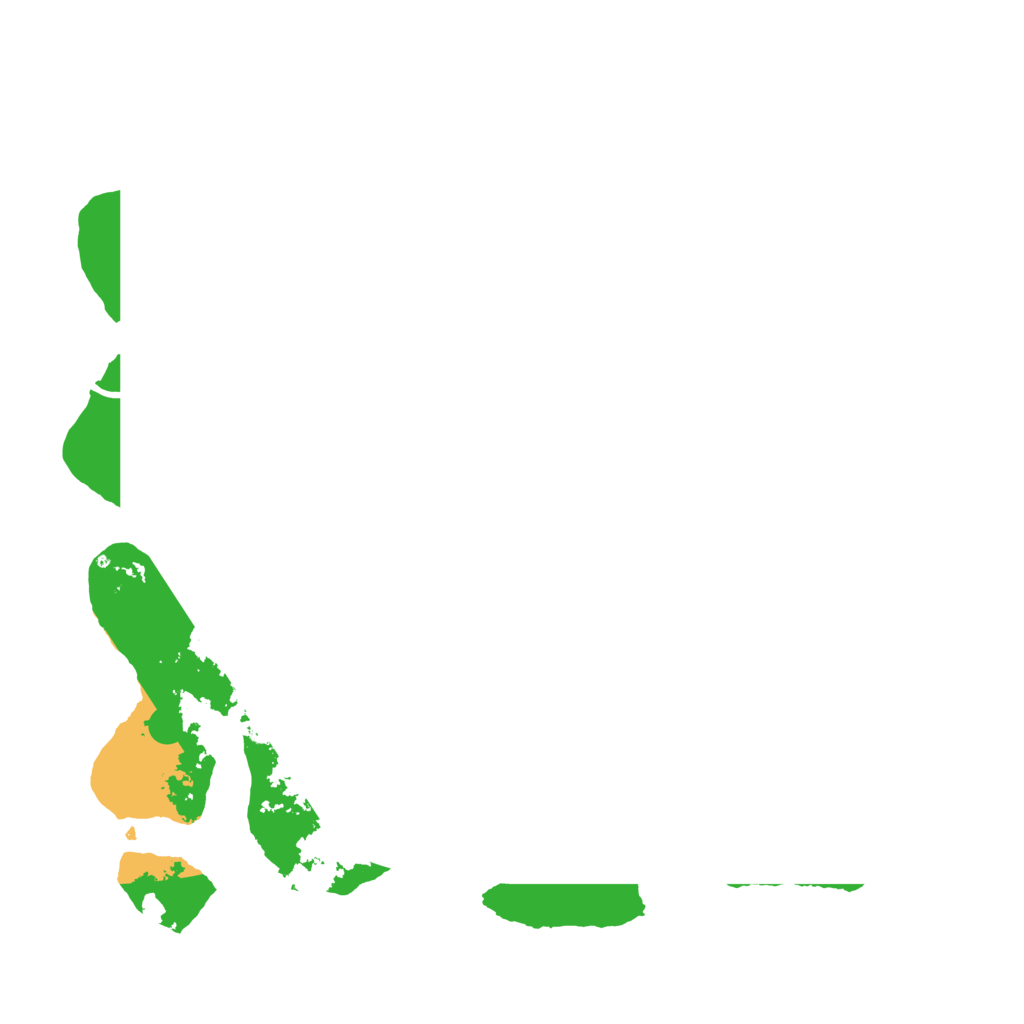 Biome Rust Map: Procedural Map, Size: 4000, Seed: 1819421995