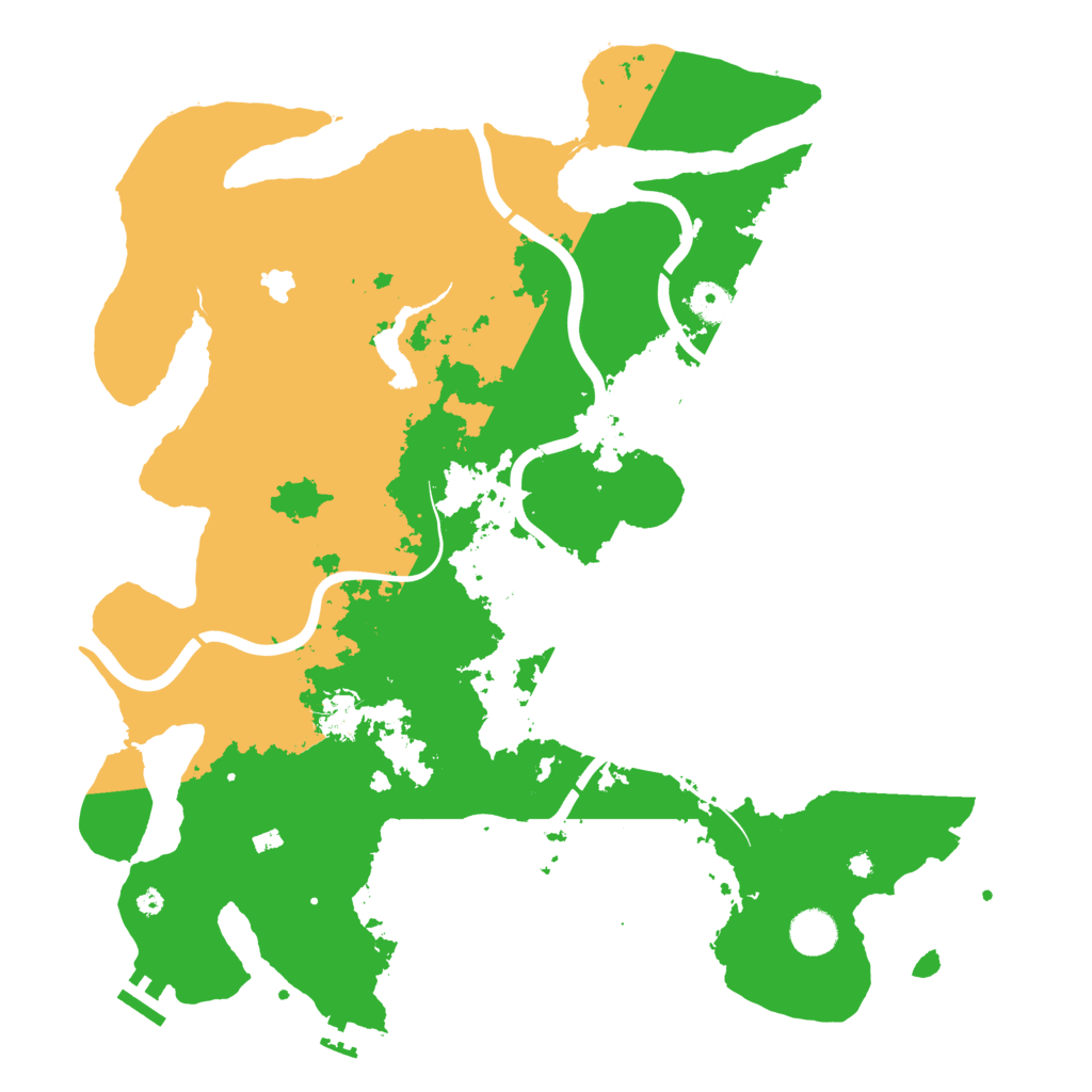 Biome Rust Map: Procedural Map, Size: 4200, Seed: 550