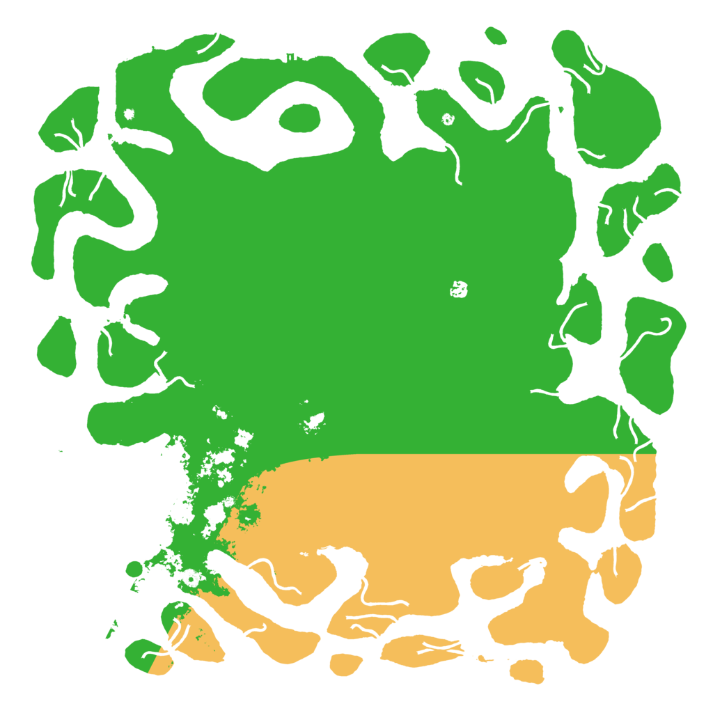 Biome Rust Map: Procedural Map, Size: 6000, Seed: 71949536