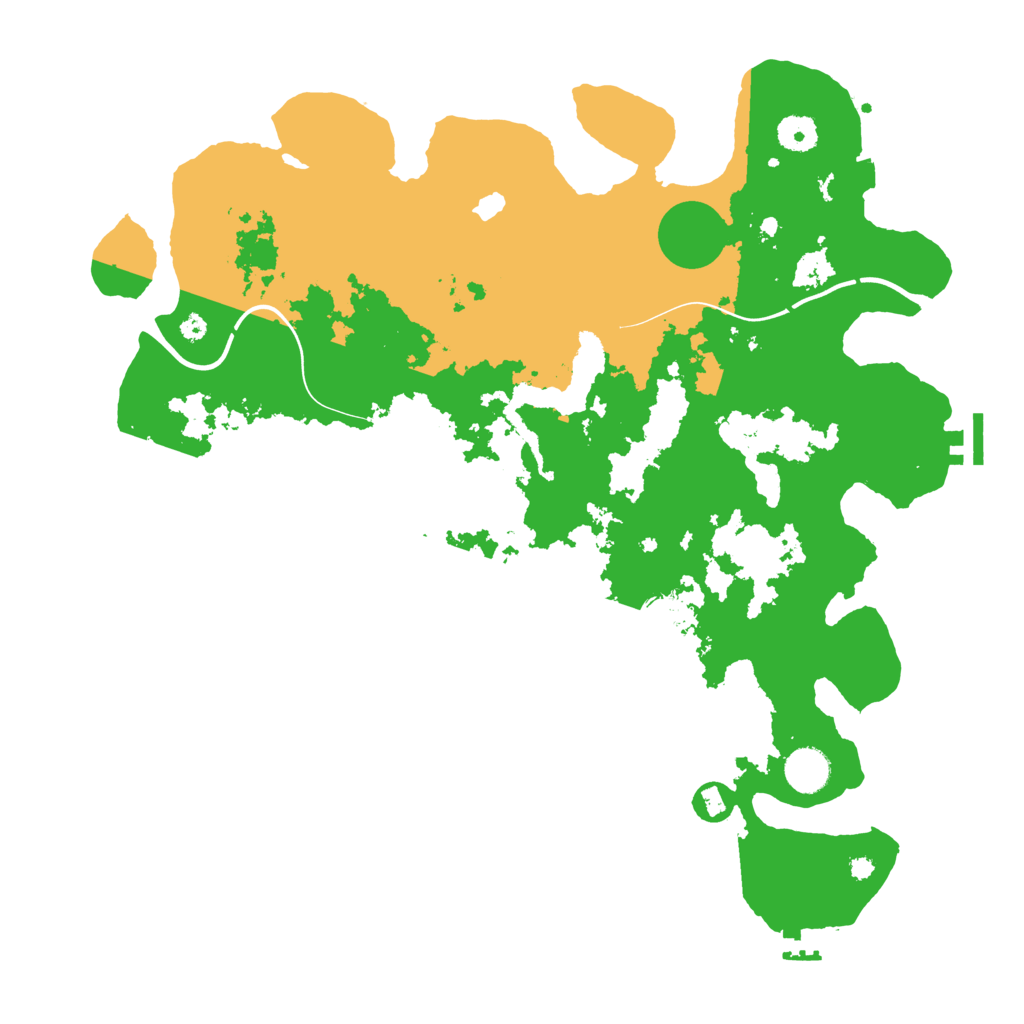 Biome Rust Map: Procedural Map, Size: 4000, Seed: 1080798303