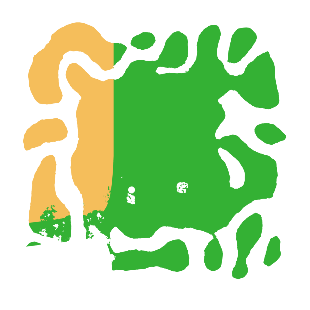 Biome Rust Map: Barren, Size: 4000, Seed: 723533345