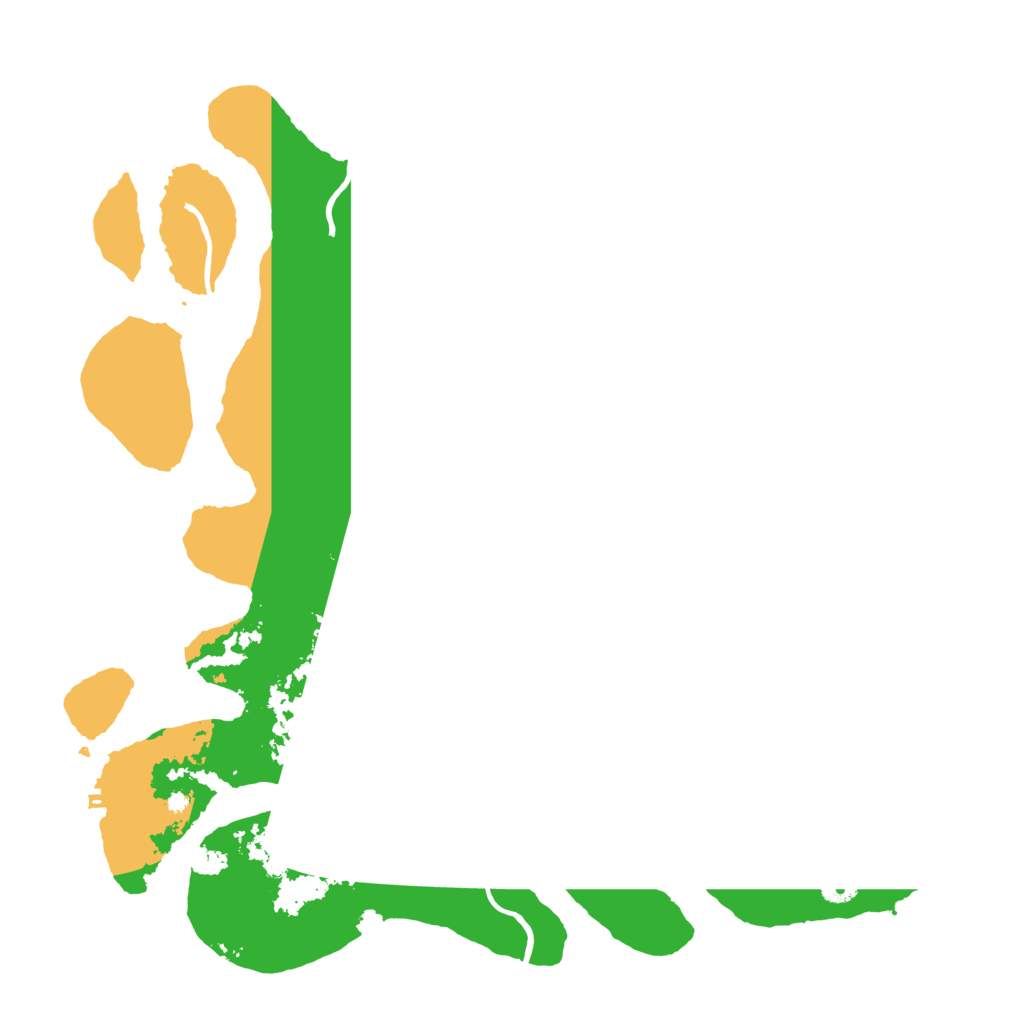 Biome Rust Map: Procedural Map, Size: 4500, Seed: 2227
