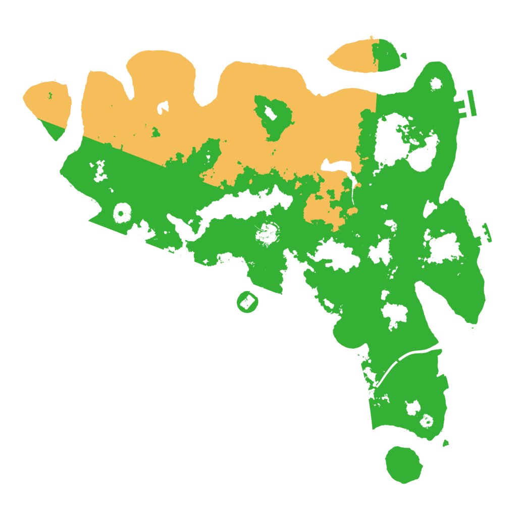 Biome Rust Map: Procedural Map, Size: 4000, Seed: 1923556991
