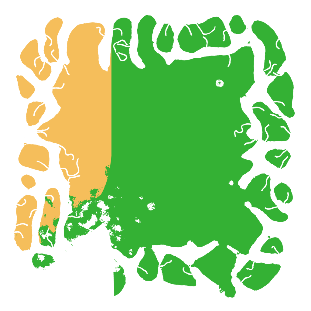 Biome Rust Map: Procedural Map, Size: 6000, Seed: 781651839