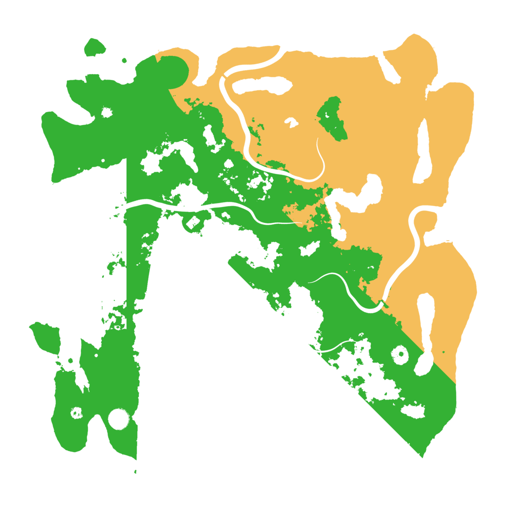 Biome Rust Map: Procedural Map, Size: 4242, Seed: 1331458529