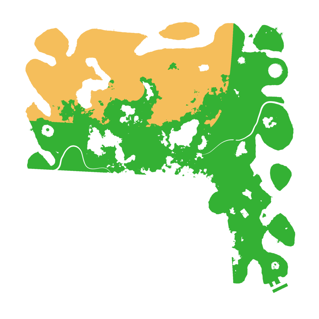 Biome Rust Map: Procedural Map, Size: 4000, Seed: 12088