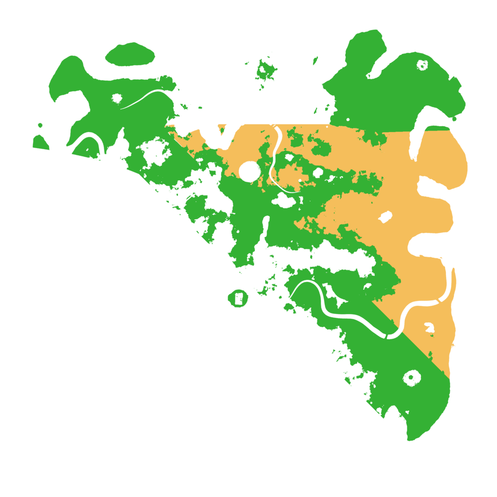 Biome Rust Map: Procedural Map, Size: 4500, Seed: 1722594372