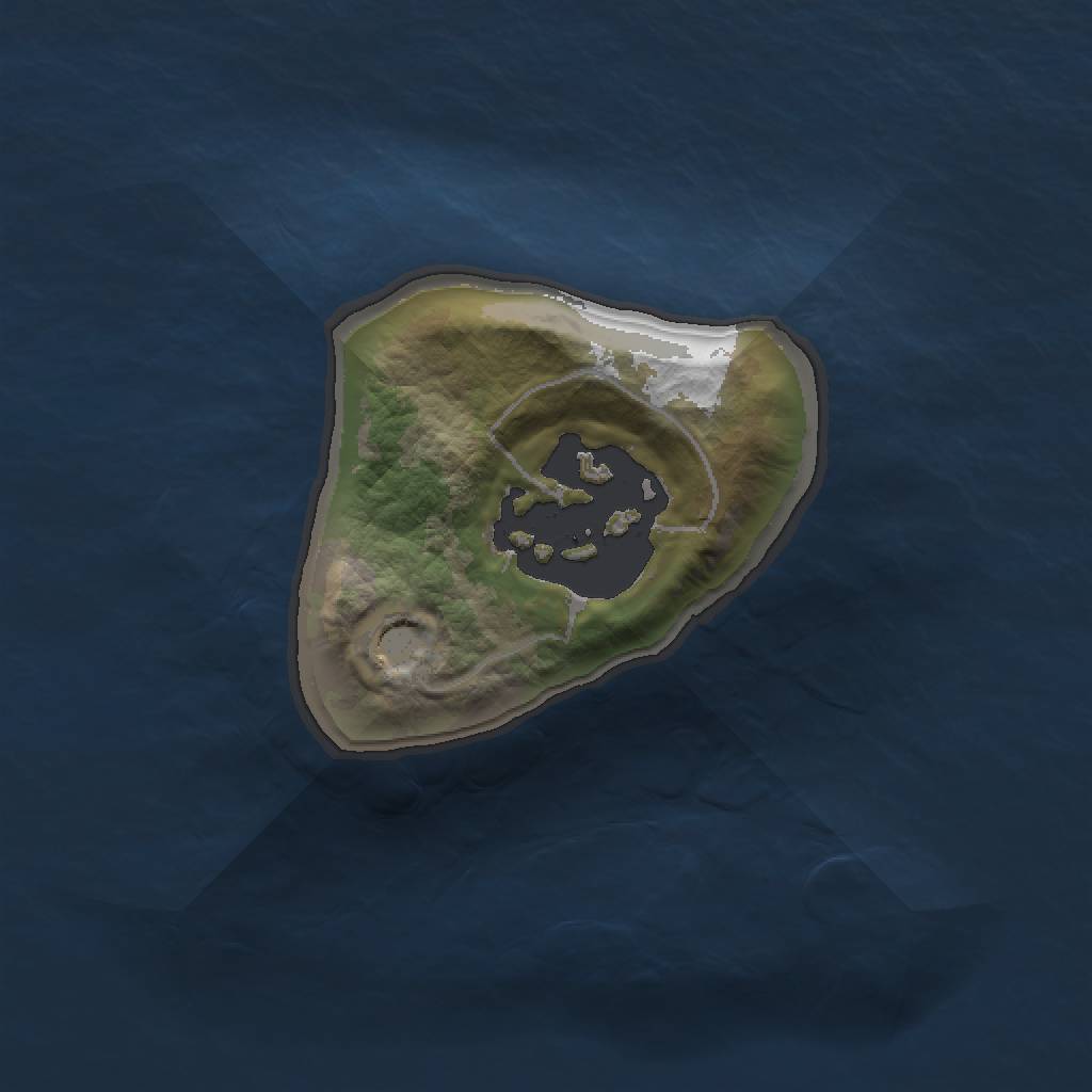 Rust Map: Barren, Size: 1000, Seed: 210, 3 Monuments