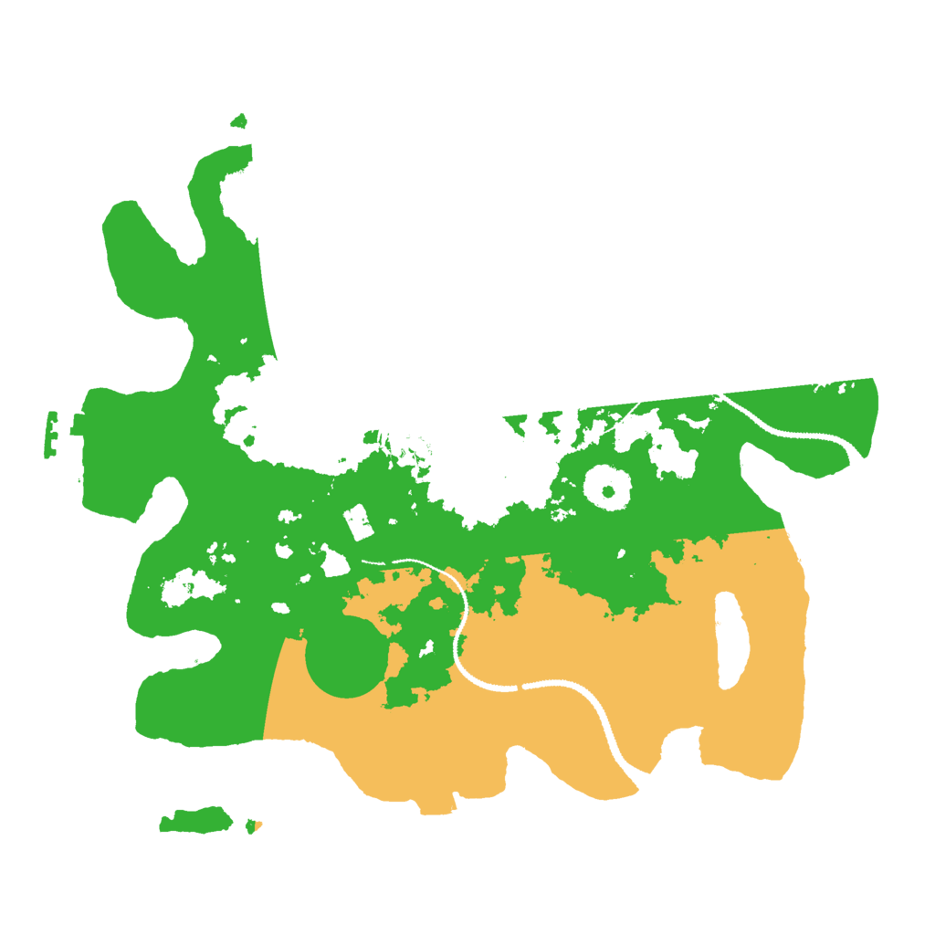 Biome Rust Map: Procedural Map, Size: 3000, Seed: 1492936941