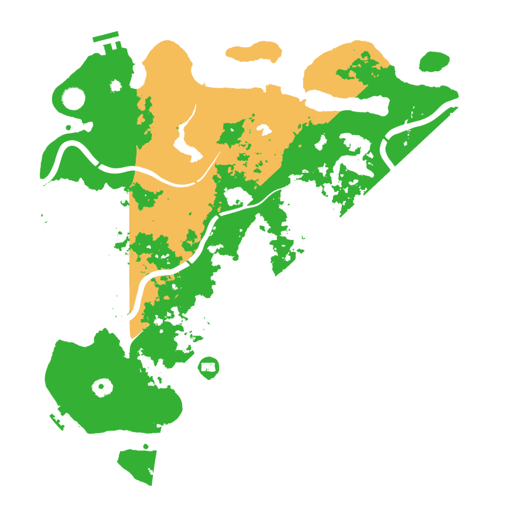 Biome Rust Map: Procedural Map, Size: 4000, Seed: 2712
