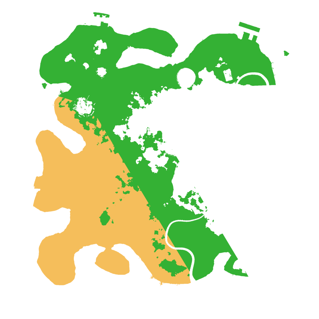 Biome Rust Map: Procedural Map, Size: 3000, Seed: 1474387705