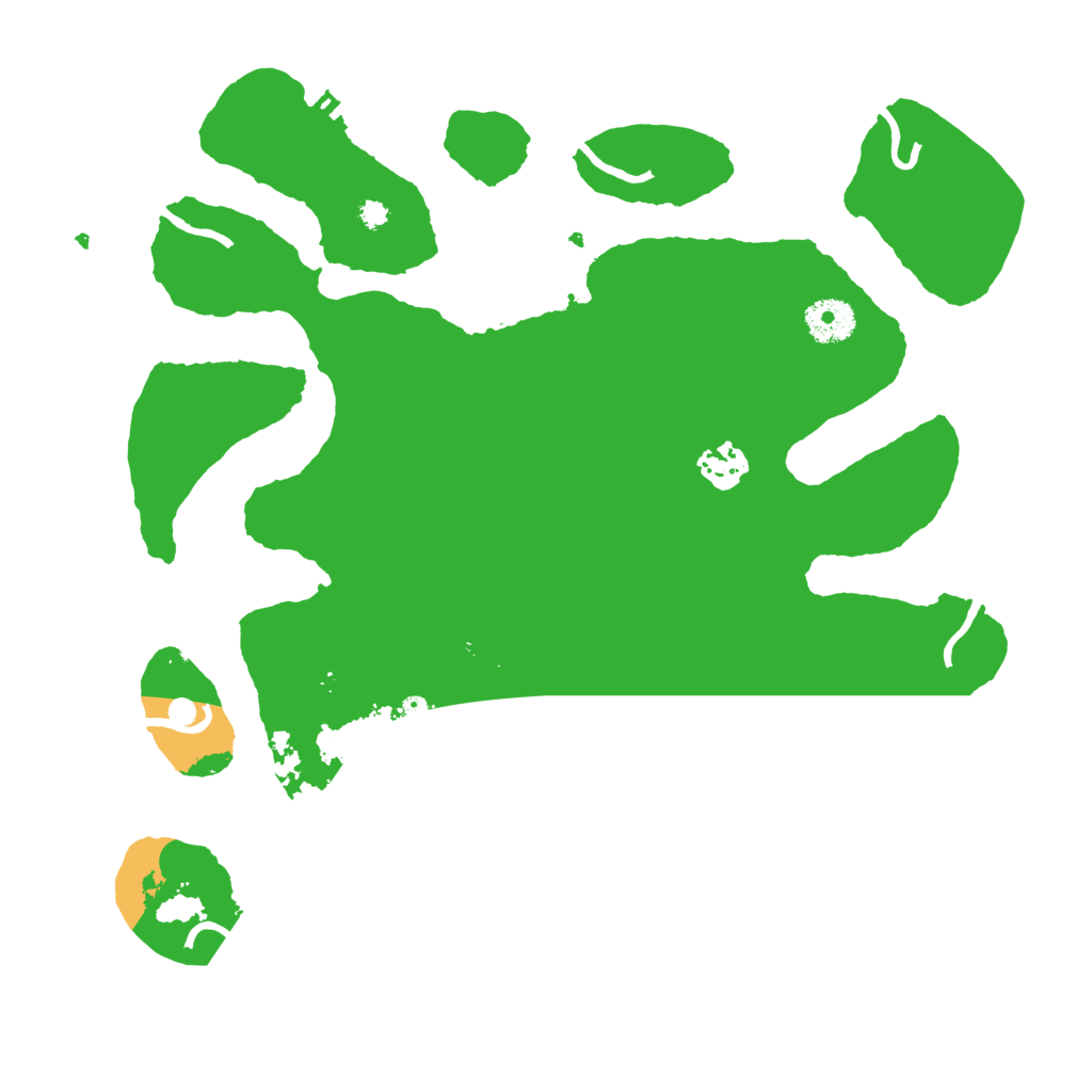 Biome Rust Map: Procedural Map, Size: 3500, Seed: 648940715