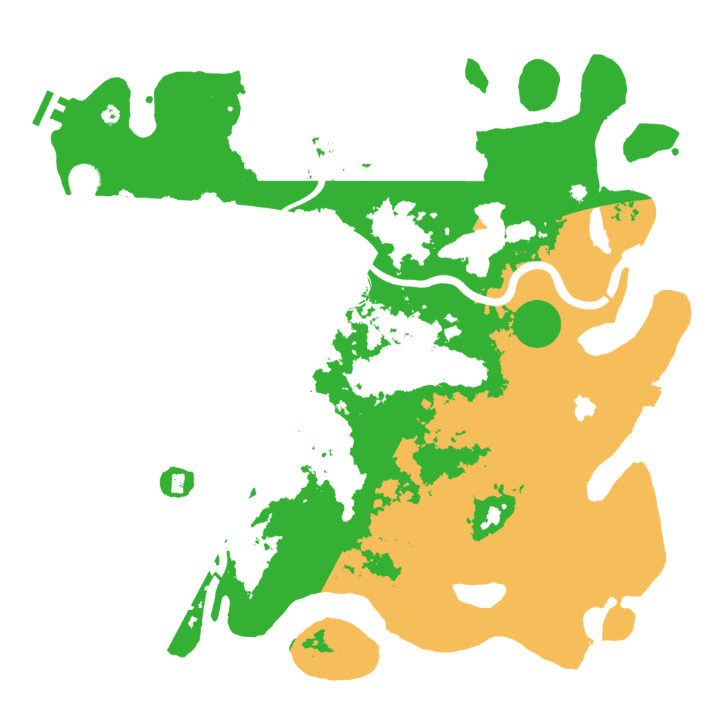 Biome Rust Map: Procedural Map, Size: 4000, Seed: 92100697