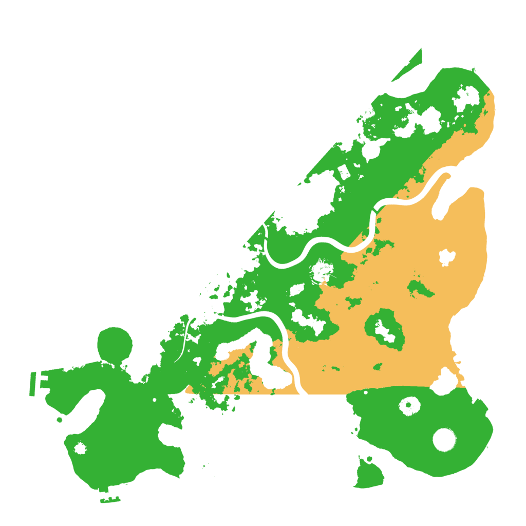 Biome Rust Map: Procedural Map, Size: 4000, Seed: 560847647