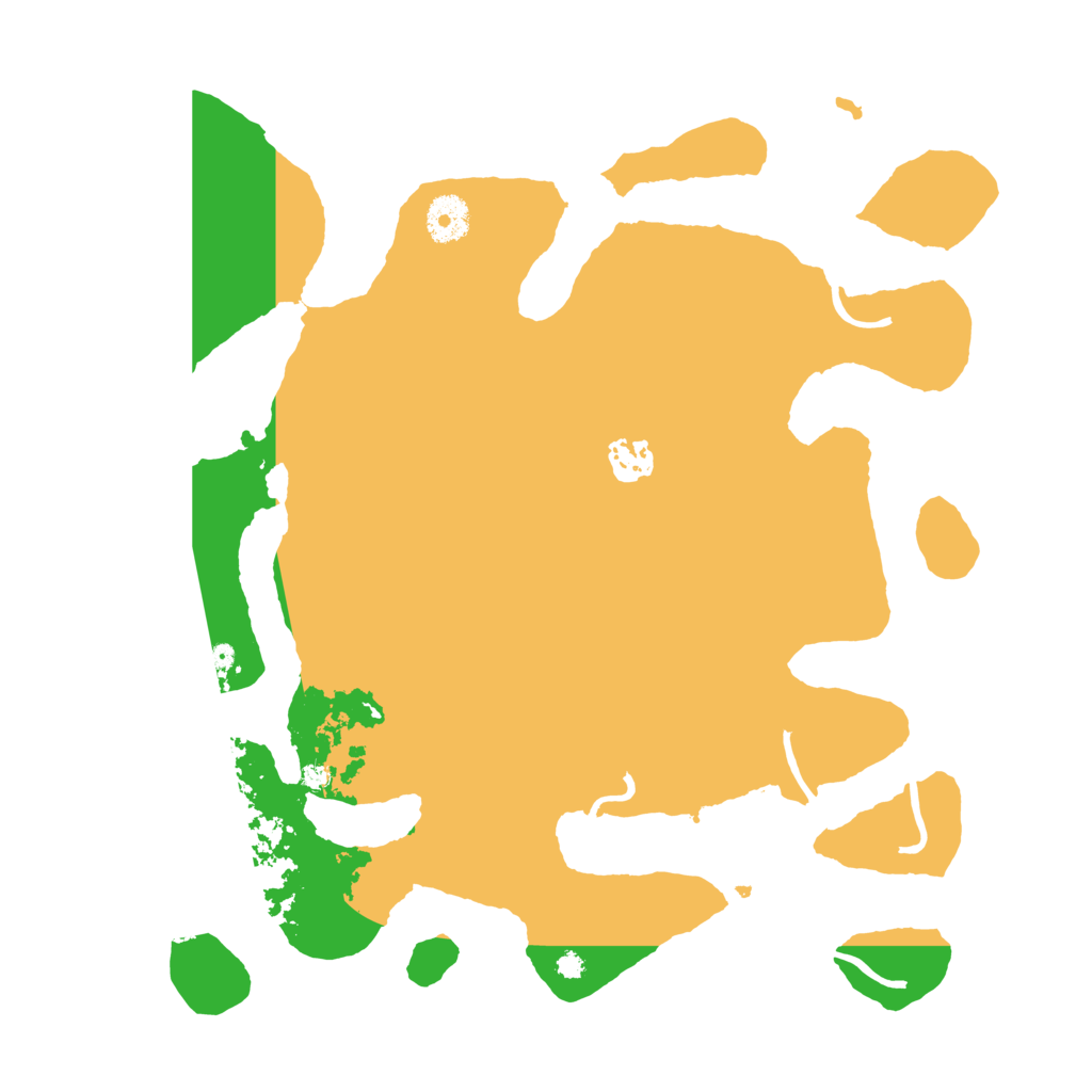 Biome Rust Map: Procedural Map, Size: 3600, Seed: 2047