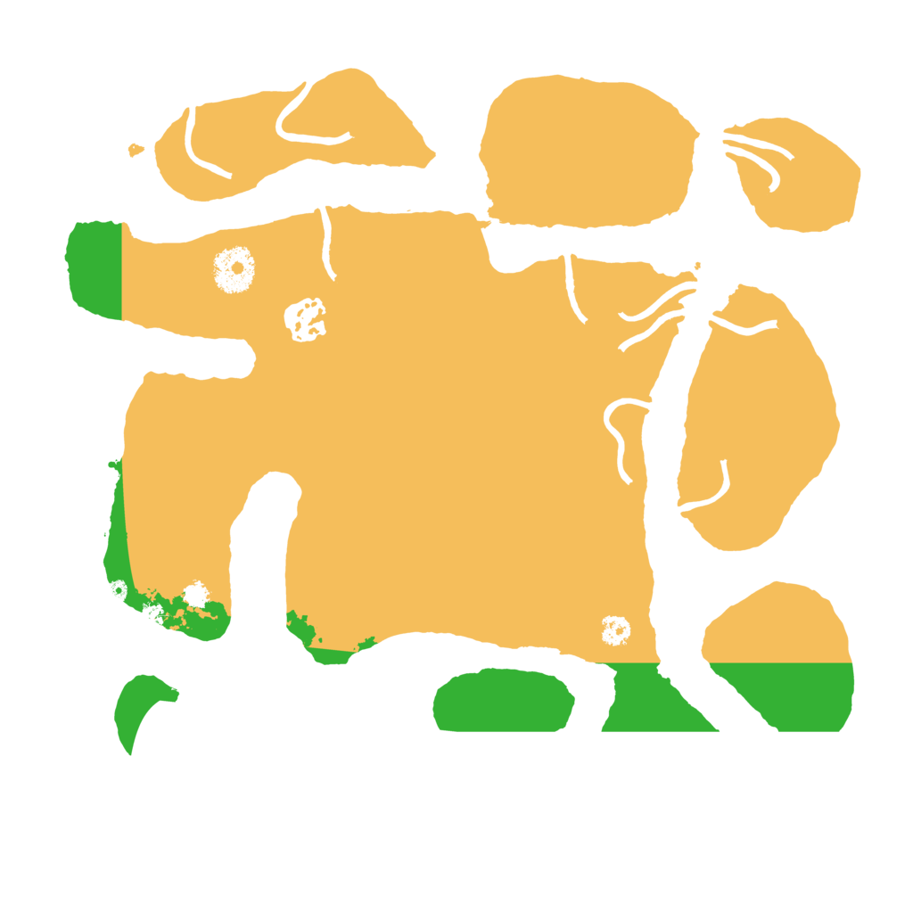 Biome Rust Map: Procedural Map, Size: 3100, Seed: 87564752