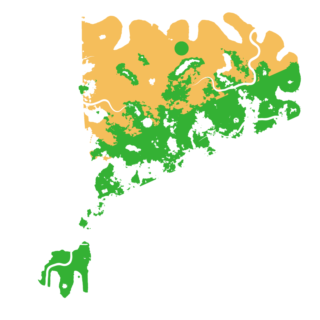 Biome Rust Map: Procedural Map, Size: 6000, Seed: 1481763574