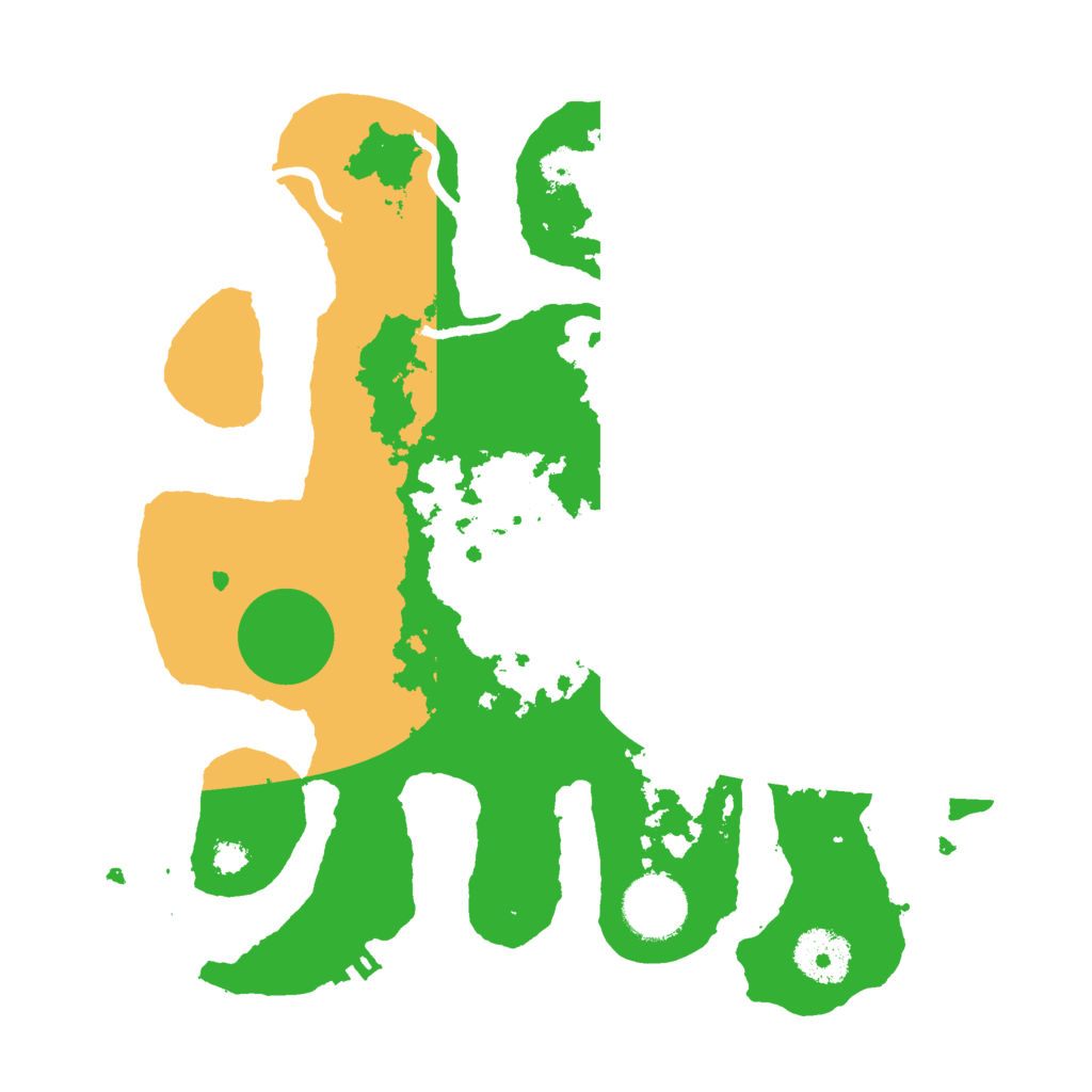 Biome Rust Map: Procedural Map, Size: 3000, Seed: 1206033733