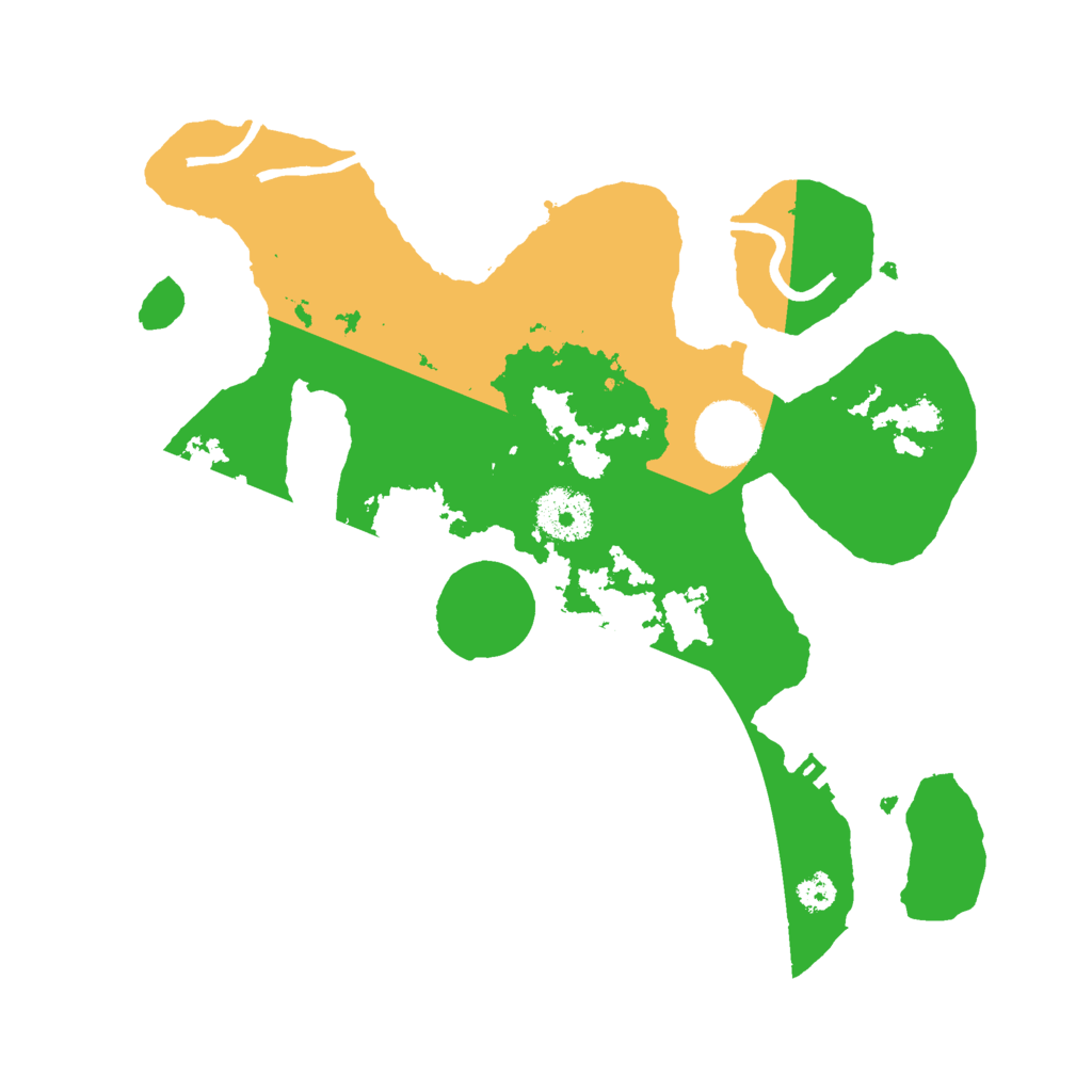 Biome Rust Map: Procedural Map, Size: 3000, Seed: 281330