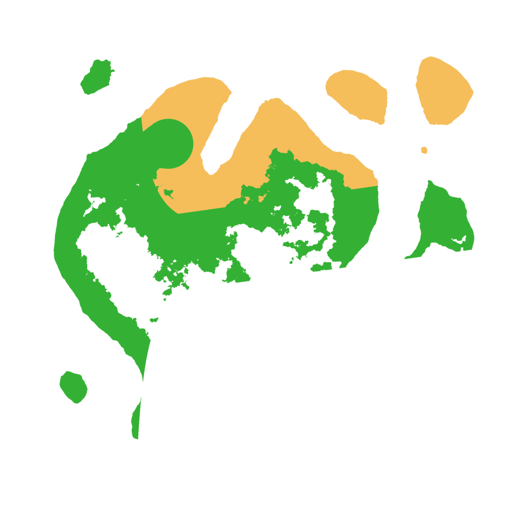 Biome Rust Map: Barren, Size: 2700, Seed: 50000