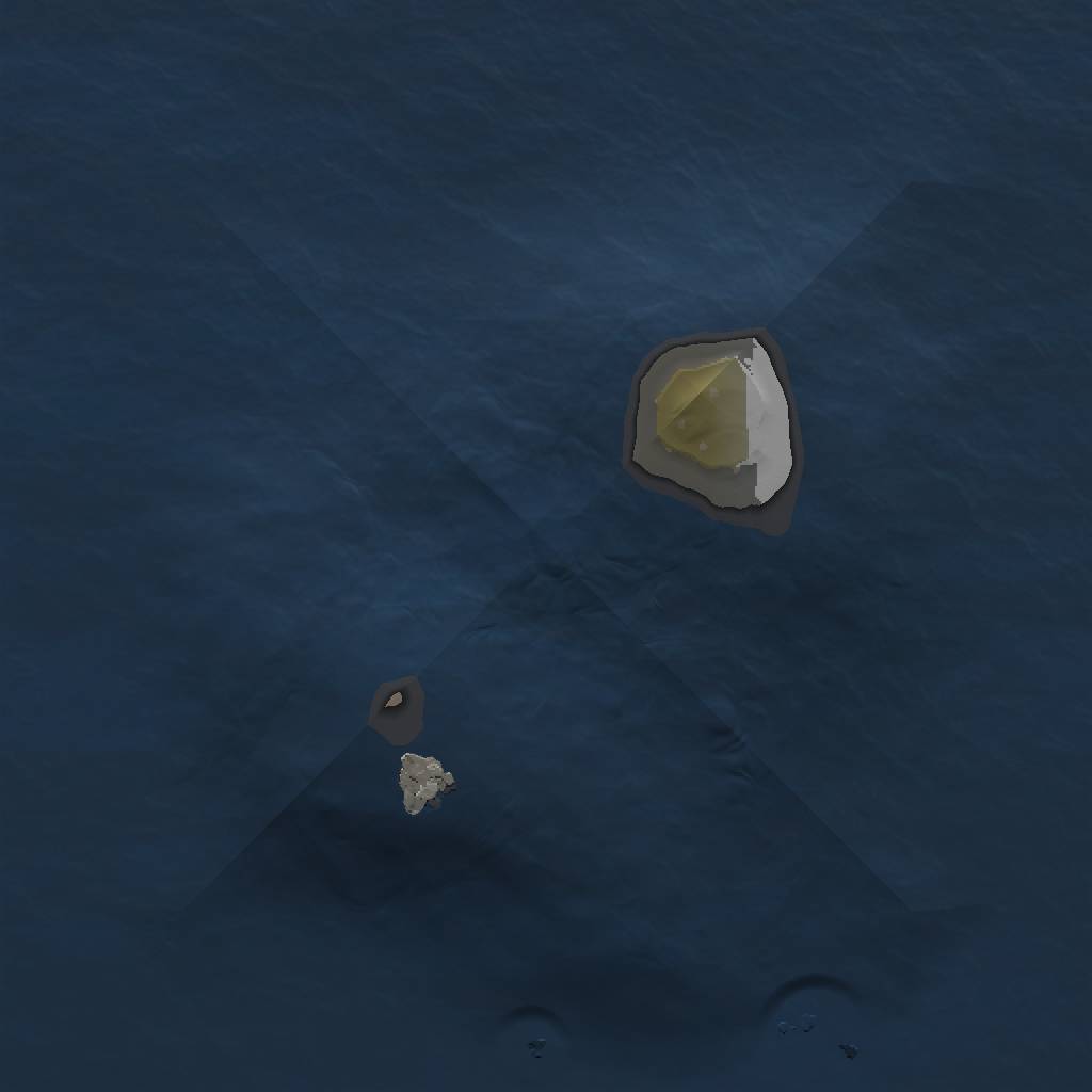 Rust Map: Procedural Map, Size: 1000, Seed: 768654037, 3 Monuments