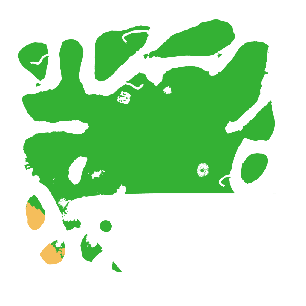 Biome Rust Map: Procedural Map, Size: 3600, Seed: 22010384