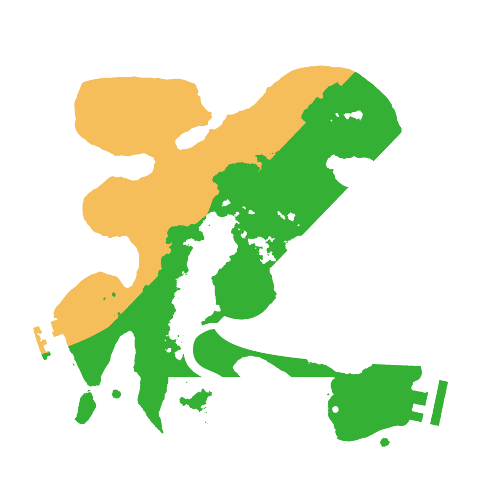 Biome Rust Map: Procedural Map, Size: 2250, Seed: 472847