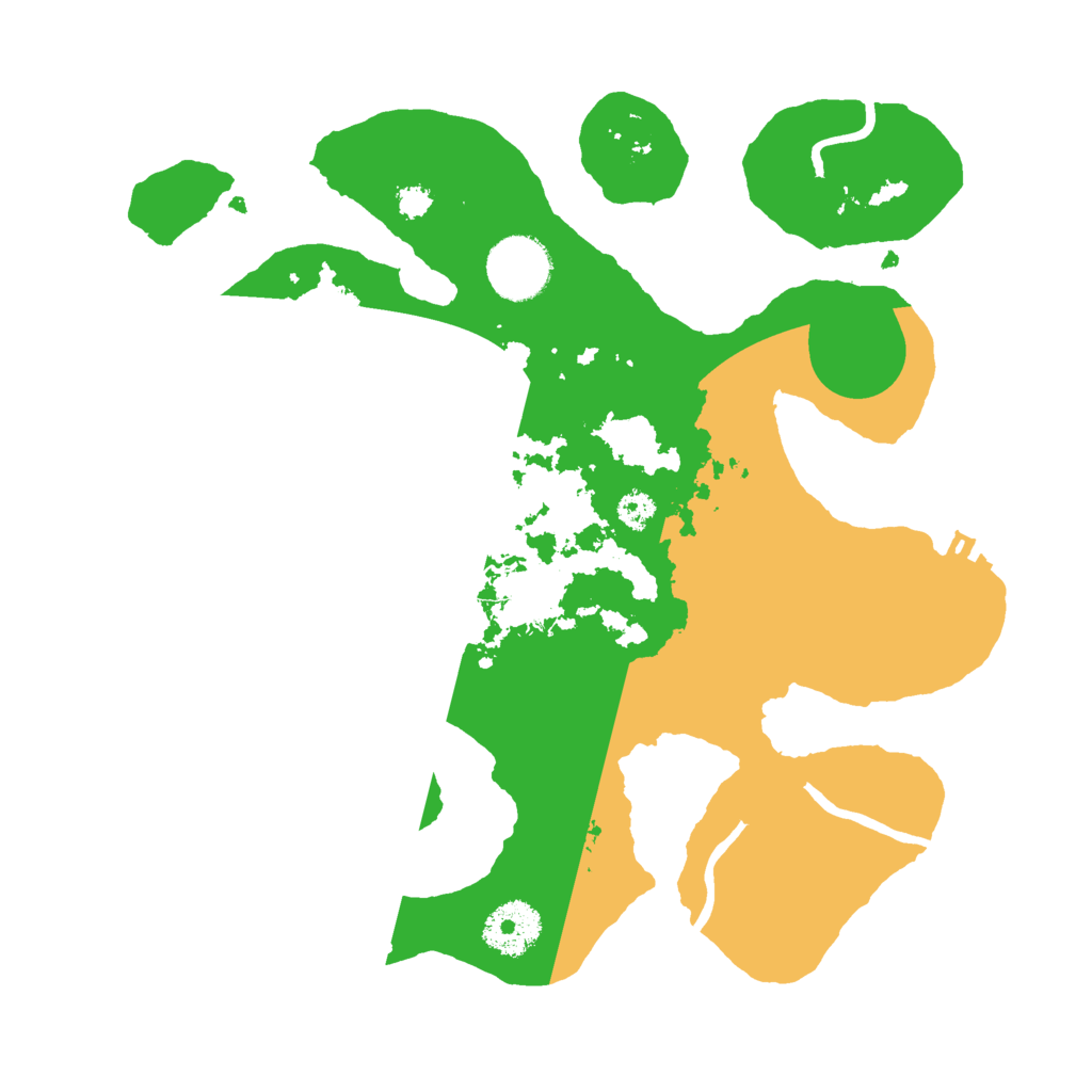 Biome Rust Map: Procedural Map, Size: 3000, Seed: 89180174