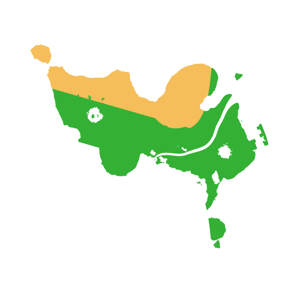 Biome Rust Map: Procedural Map, Size: 2000, Seed: 1929851426