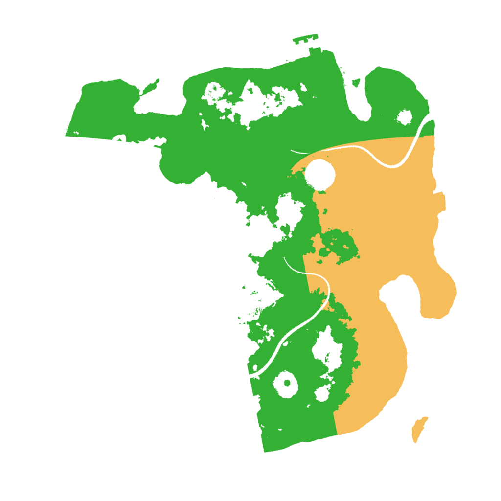 Biome Rust Map: Procedural Map, Size: 3000, Seed: 776741