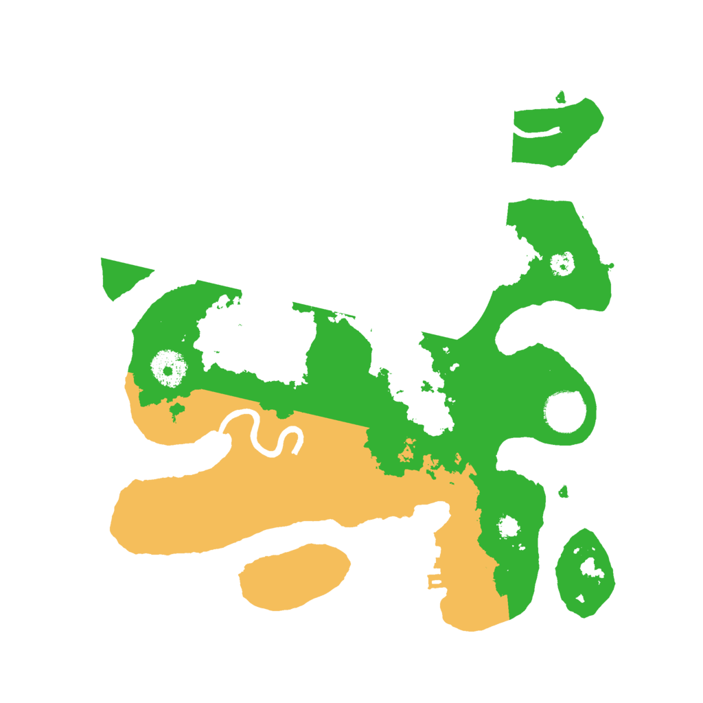 Biome Rust Map: Procedural Map, Size: 3000, Seed: 189599